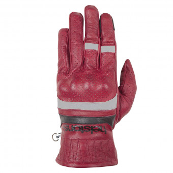 Motorradhandschuhe Helstons Mora Air Summer Burgundy White