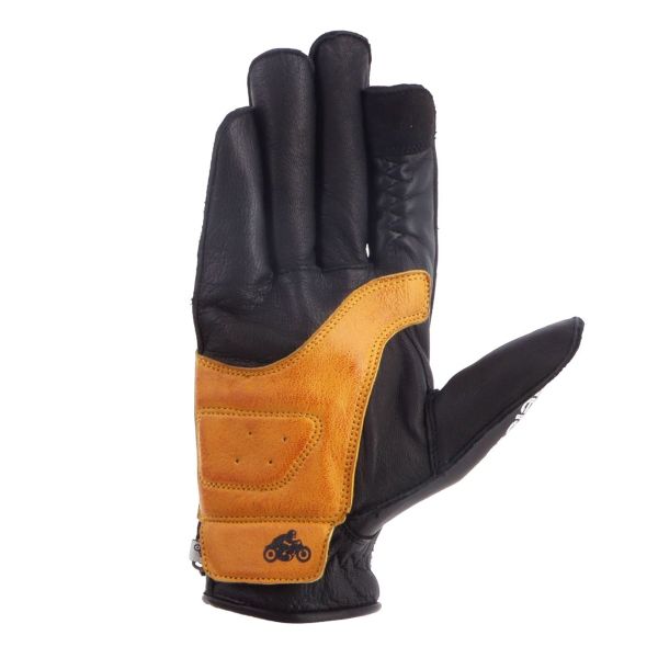 Helstons Motul Oil Summer Leather Black