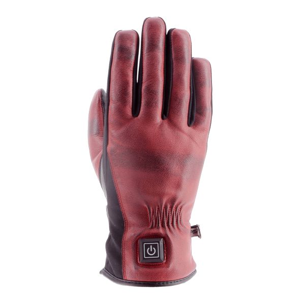 Motorradhandschuhe Helstons Nelly Heated Red Black