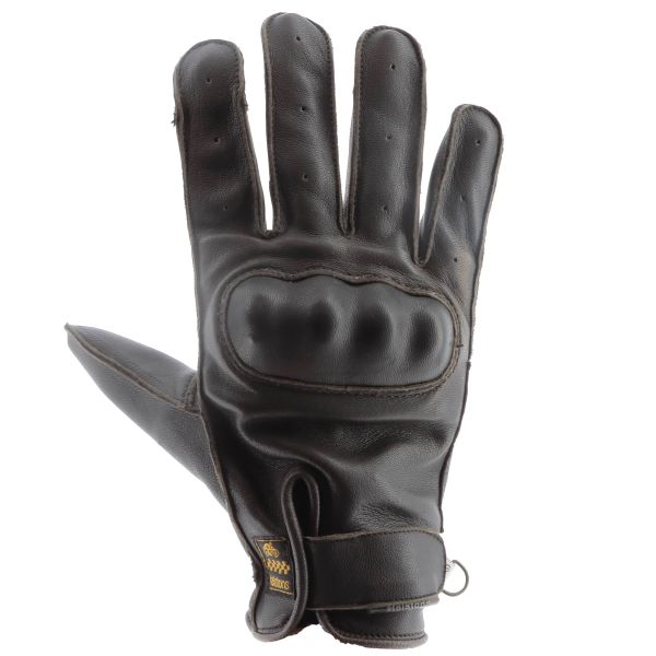 Motorradhandschuhe Helstons Roko Brown Black Motorradhandschuhe Helstons Roko Brown Black