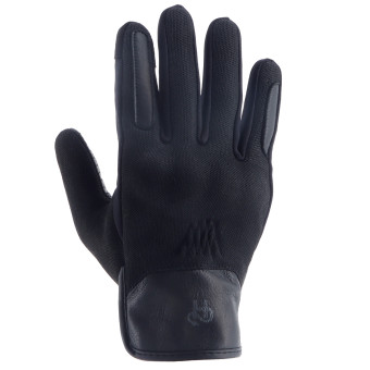 Motorradhandschuhe Helstons Saxo Summer 4Ways Leather Schwarz