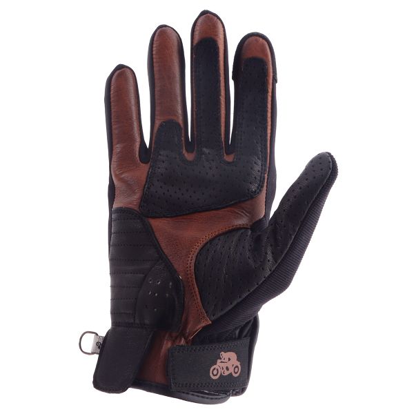 Helstons Saxo Summer 4Ways Leather Schwarz Tan