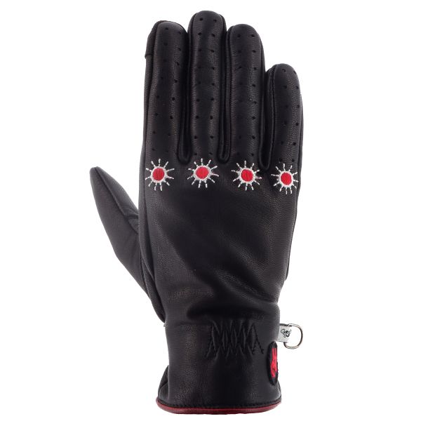 Motorradhandschuhe Helstons Shine Summer Black Motorradhandschuhe Helstons Shine Summer Black