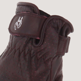 Helstons Ska Air Summer Girl Burgundy Black