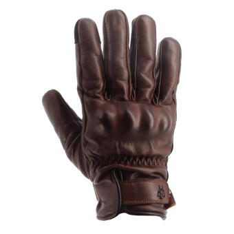 Motorradhandschuhe Helstons SKA Winter Leather Choco Black