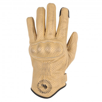 Motorradhandschuhe Helstons Sun Air Summer Beige Black
