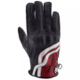 Motorradhandschuhe Helstons Virage Lady Summer Black Burgundy