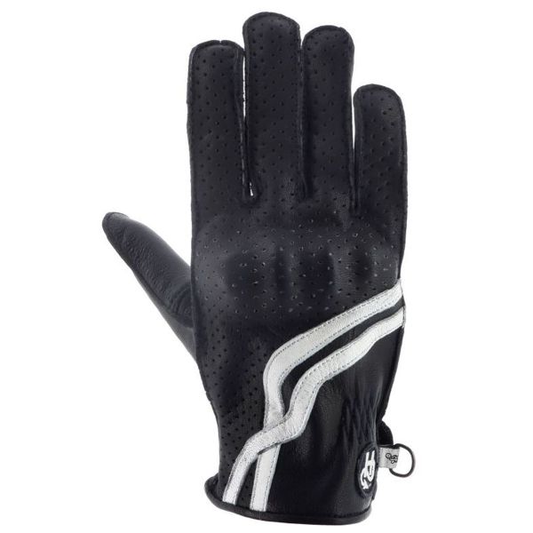 Motorradhandschuhe Helstons Virage Lady Summer Black White