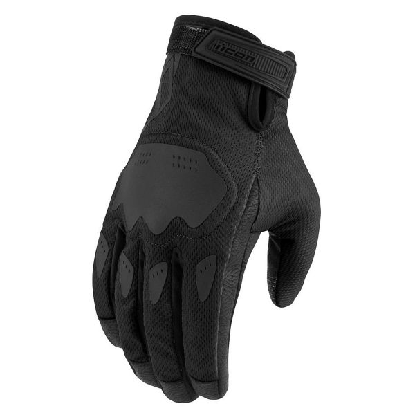 Motorradhandschuhe ICON Hooligan CE Glove Black Motorradhandschuhe ICON Hooligan CE Glove Black