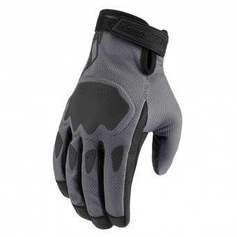 Motorradhandschuhe ICON Hooligan CE Glove Grey Motorradhandschuhe ICON Hooligan CE Glove Grey
