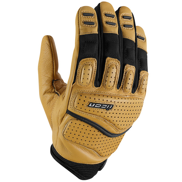 Motorradhandschuhe ICON Superduty 2 Tan
