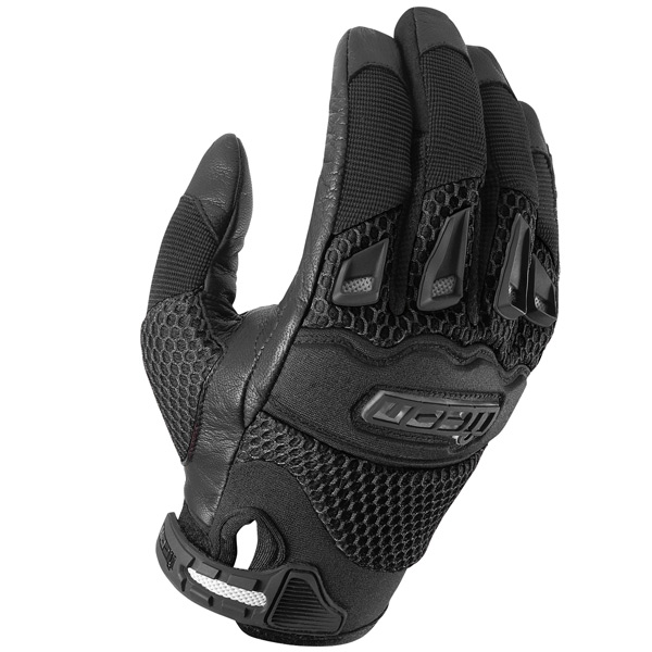 Motorradhandschuhe ICON Twenty-Niner Black