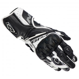 Motorradhandschuhe Ixon GP4 Air Black White