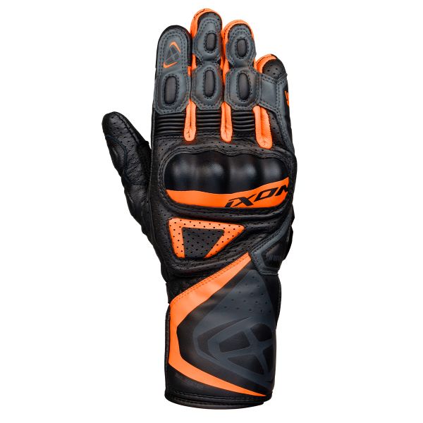 Motorradhandschuhe Ixon GP5 Air Black Anthracite Orange Motorradhandschuhe Ixon GP5 Air Black Anthracite Orange