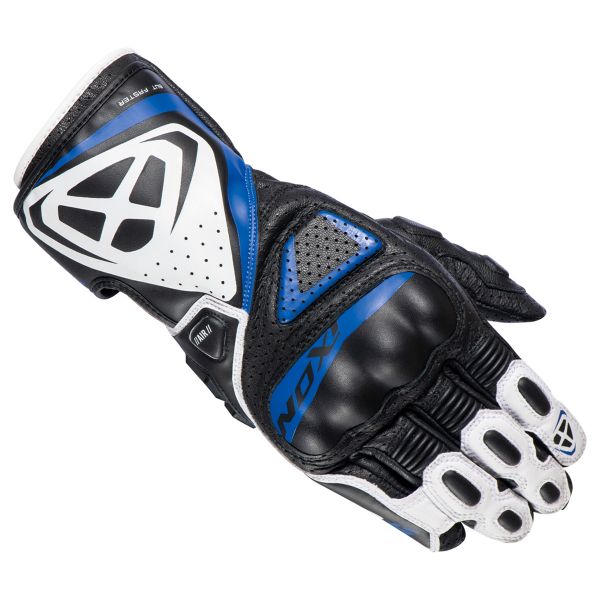 Motorradhandschuhe Ixon GP5 Air Black White Blue