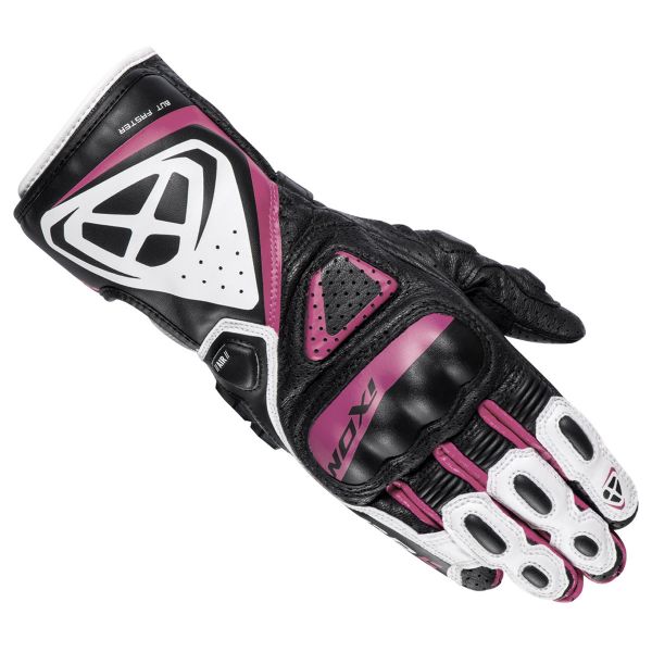 Motorradhandschuhe Ixon GP5 Air L Black White Fuchsia