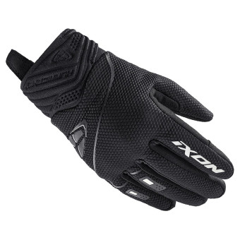 Motorradhandschuhe Ixon Hurricane 2 Kid Black White