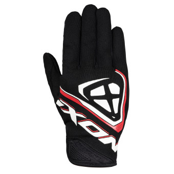Motorradhandschuhe Ixon Hurricane CE Black White Red