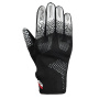 Motorradhandschuhe Ixon Ixflow Knit Black White