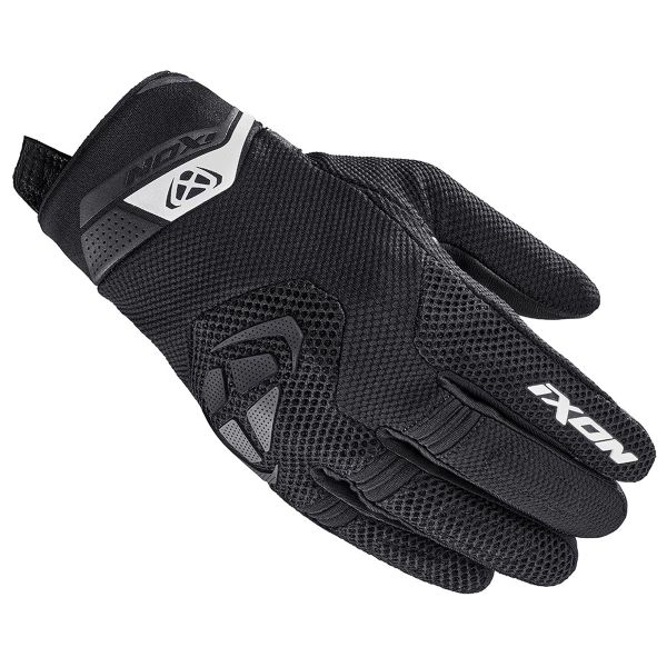 Motorradhandschuhe Ixon Mig 2 Airflow Black White Motorradhandschuhe Ixon Mig 2 Airflow Black White