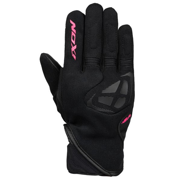 Motorradhandschuhe Ixon Mig Lady Black Fuchsia Motorradhandschuhe Ixon Mig Lady Black Fuchsia