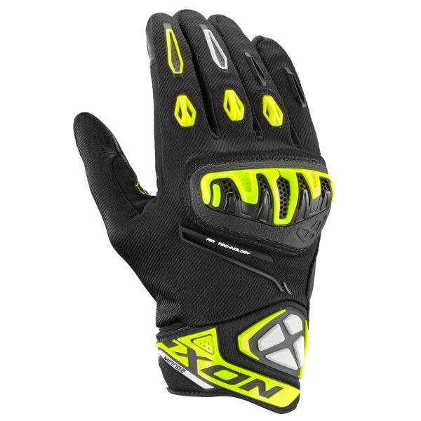 Motorradhandschuhe Ixon Mirage Air Black Yellow Motorradhandschuhe Ixon Mirage Air Black Yellow