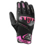 Motorradhandschuhe Ixon Mirage Air Lady Schwarz Fushia
