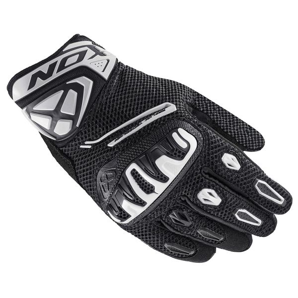 Motorradhandschuhe Ixon Mirage Airflow L Black White Motorradhandschuhe Ixon Mirage Airflow L Black White