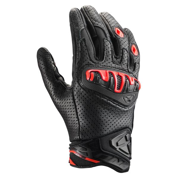 Motorradhandschuhe Ixon Mirage Leather Black Red