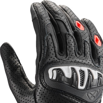 Ixon Mirage Leather Black White Red