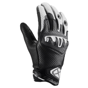 Motorradhandschuhe Ixon Mirage Leather Black White