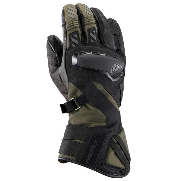 Motorradhandschuhe Ixon Ms Drakkar Black Khaki