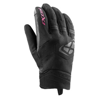 Motorradhandschuhe Ixon Ms Mig 2 WP Lady Black Fushia