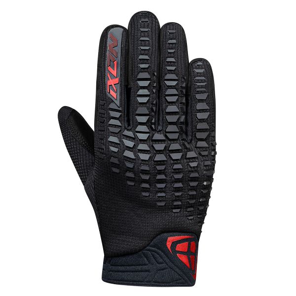 Motorradhandschuhe Ixon Oregon Black Bright Red