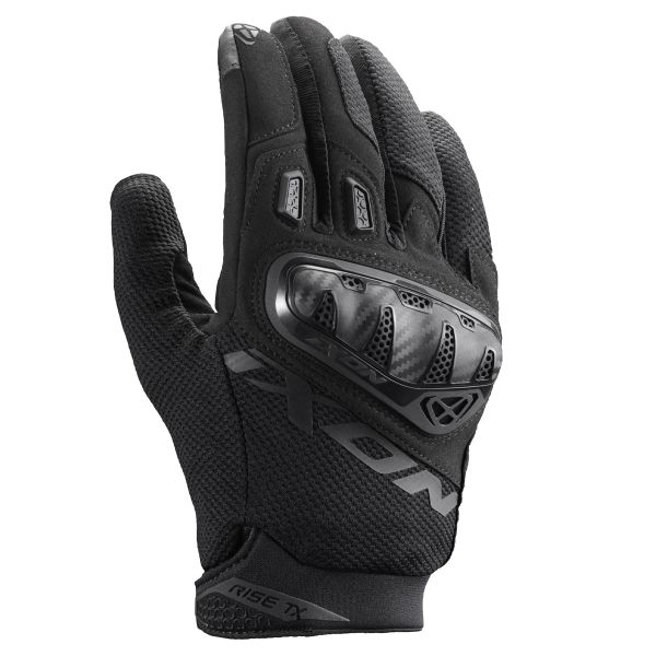 Motorradhandschuhe Ixon Rise TX Black