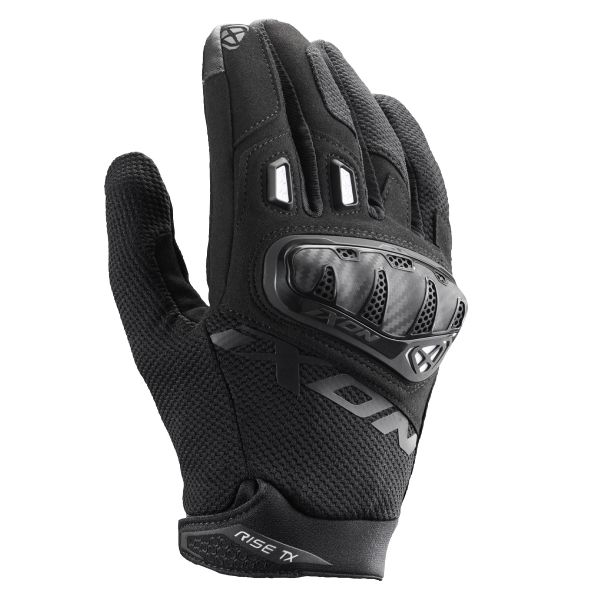 Motorradhandschuhe Ixon Rise TX Black White