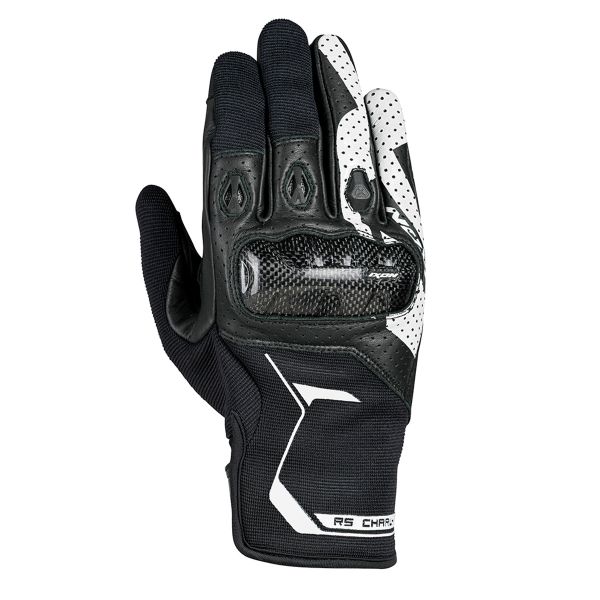 Motorradhandschuhe Ixon Rs Charly Black White