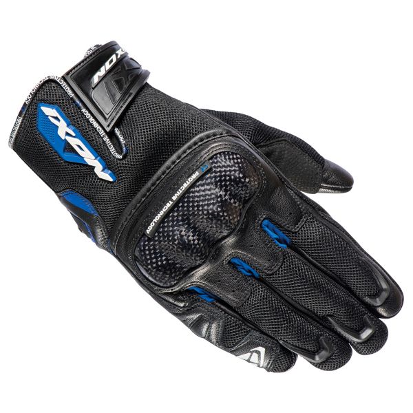 Motorradhandschuhe Ixon RS Rise Air Black Blue