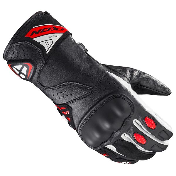 Motorradhandschuhe Ixon Thund Black Red White Motorradhandschuhe Ixon Thund Black Red White