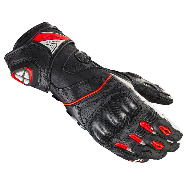 Motorradhandschuhe Ixon Tornado Air Black White Red Motorradhandschuhe Ixon Tornado Air Black White Red