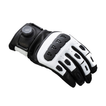 Motorradhandschuhe Knox Orsa Leather MK3 Black White