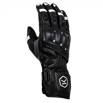 Motorradhandschuhe Knox Oulton Black White