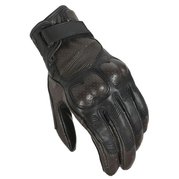 Motorradhandschuhe Macna Bold Brown Print Motorradhandschuhe Macna Bold Brown Print