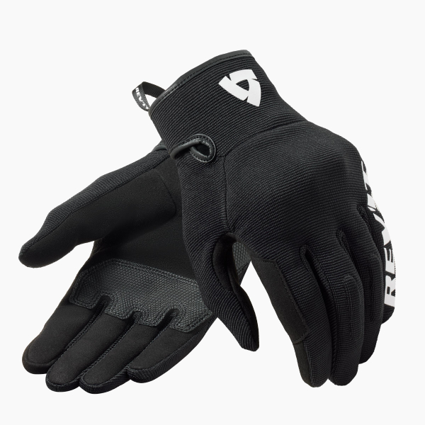 Motorradhandschuhe REV'IT Access Black White