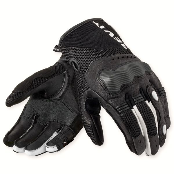 Motorradhandschuhe REV'IT Blaze Black White