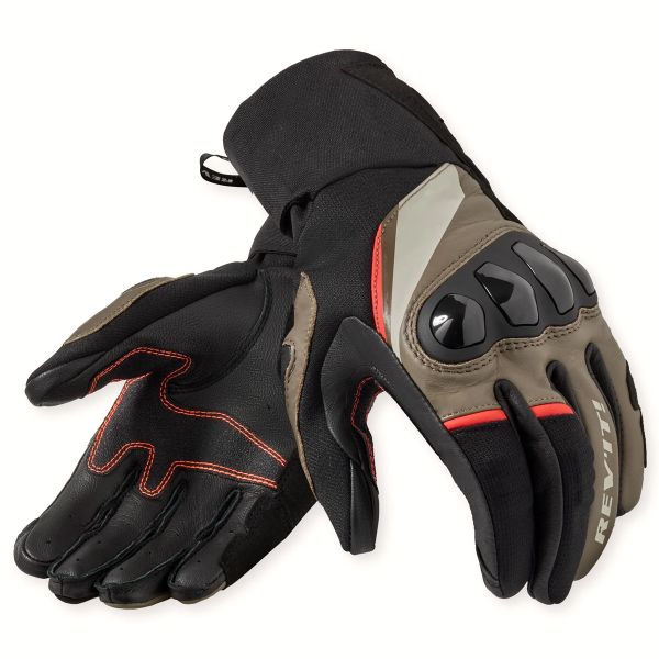 Motorradhandschuhe REV'IT Combustion Black Brown