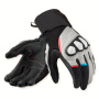 Motorradhandschuhe REV'IT Combustion Black Light Grey