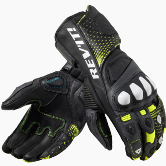 Motorradhandschuhe REV'IT Control Black Neon Yellow Motorradhandschuhe REV'IT Control Black Neon Yellow