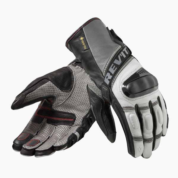 Motorradhandschuhe REV'IT Dominator 3 GTX Light Grey Motorradhandschuhe REV'IT Dominator 3 GTX Light Grey