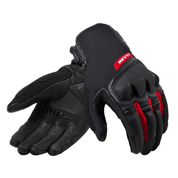 Motorradhandschuhe REV'IT Duty Black Red